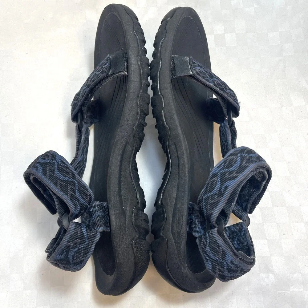 Teva Hurricane 4 Outdoor Sandals Blue Black Mens 8 Womens 9‎ UK 7 EU 40.5